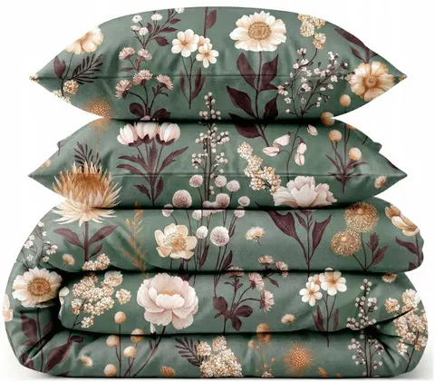 Pościel komplet 160x200cm + 2x poszewka 70x80cm bawełna 100% komplet pościeli