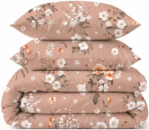 Pościel komplet 160x200cm + 2x poszewka 70x80cm bawełna 100% komplet pościeli