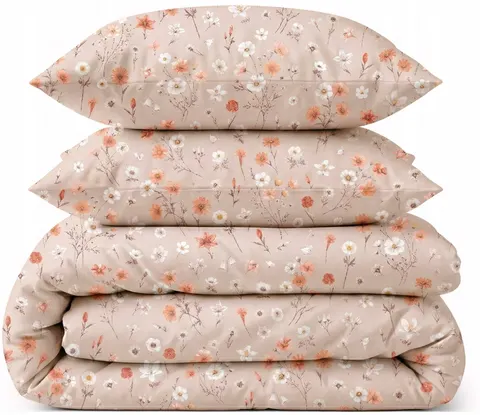 Pościel komplet 160x200cm + 2x poszewka 70x80cm bawełna 100% komplet pościeli