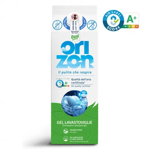DUAL POWER Żel do zmywarki w kartonie ORIZON, 920 ml