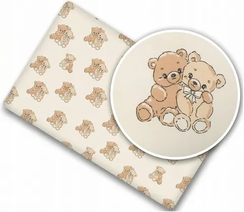 Prześcieradło 120x60 do łóżeczka bawełna materiałowe Babymam