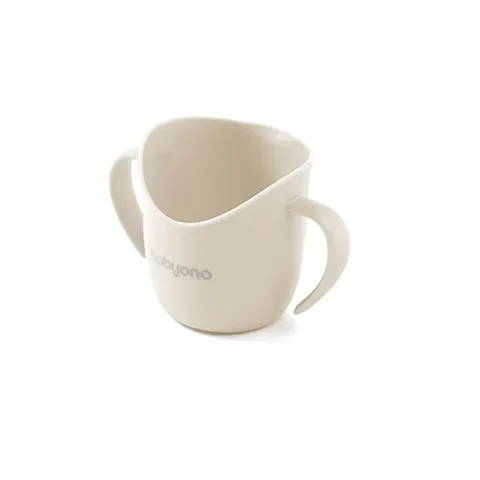 Ergonomiczny kubek treningowy FLOW Beżowy, Babyono