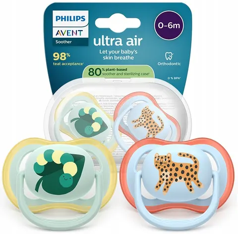 Philips Avent (SCF087/02) Ultra Air Smoczek 0-6 m