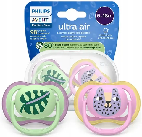 Philips Avent (SCF087/13) Ultra Air Smoczek 6-18 m