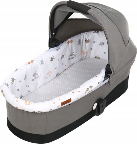Babymam wkładka do gondoli wózka + prześcieradło