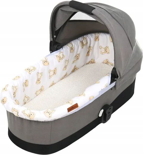 Babymam wkładka do gondoli wózka + prześcieradło