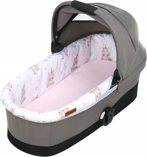 Babymam wkładka do gondoli wózka + prześcieradło