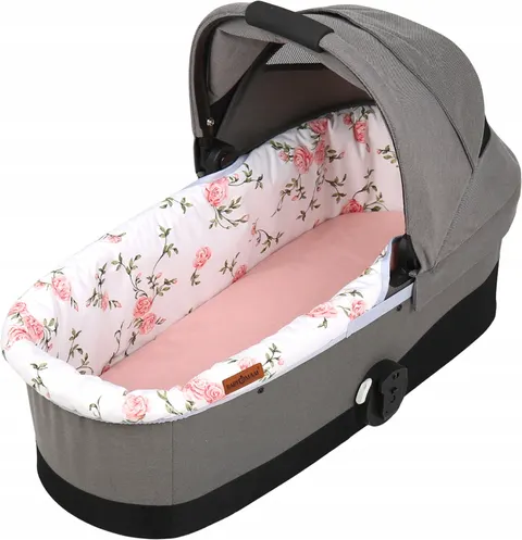 Babymam wkładka do gondoli wózka + prześcieradło