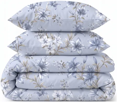Pościel komplet 160x200cm + 2x poszewka 70x80cm bawełna 100% komplet pościeli