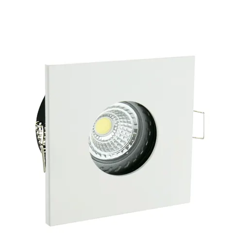 Fiale IV GU10 Oczko GU10 250V IP65 83x83x51mm BiaŁy Kwadrat.