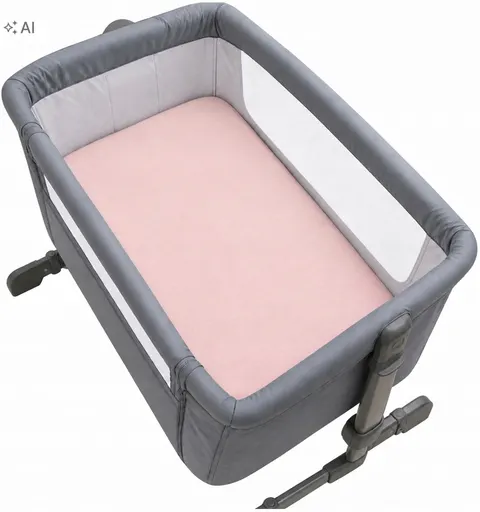 Prześcieradło bawełniane do dostawki 83x50 cm bawełna 100% Babymam