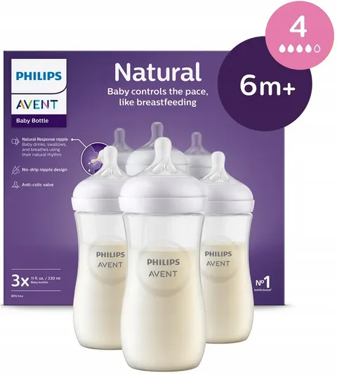 Philips Avent zestaw butelek Natural Response 3szt 330ml SCY906/03