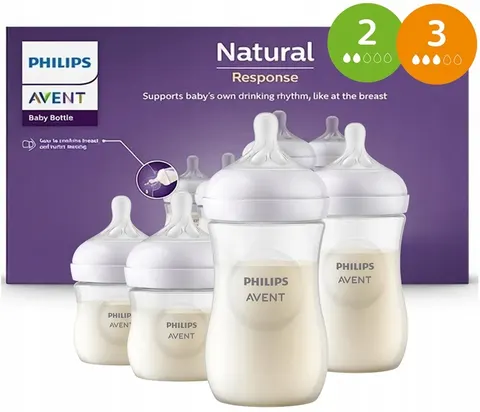 Philips Avent zestaw butelek Natural Response 4szt SCD838/30