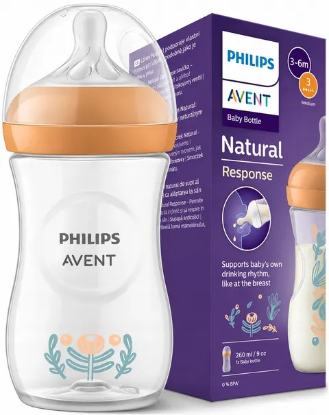 Philips Avent butelka Natural Response 260ml 3-6m SCY903/74