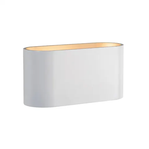 Squalla G9 Kinkiet G9 250V IP20 80x80x160mm BiaŁy ZŁoty