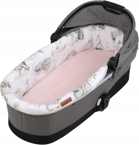 Babymam wkładka do gondoli wózka + prześcieradło