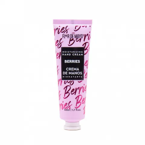 FLOR DE MAYO Krem do rąk JAGODA, 50 ml