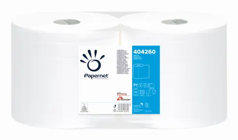 Czyściwo papierowe 190,8 m celuloza 2 warstwy opak. 2 szt. Papernet 404260