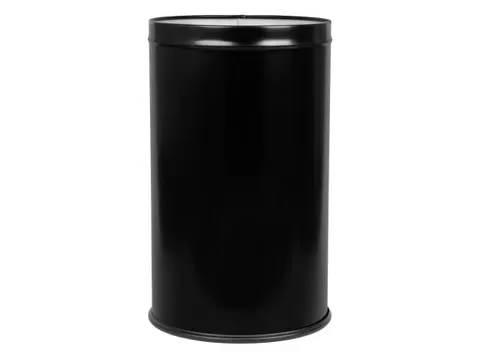 Kosz otwarty 18 L metalowy czarny Alda Room Basket 608A