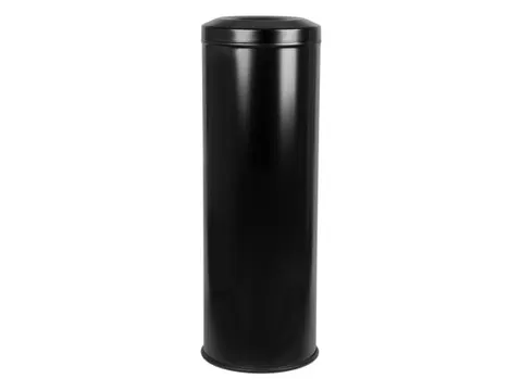 Kosz niepalny 30 L metalowy czarny Alda Fireguard 664A