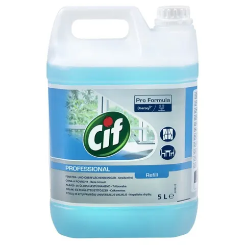 Cif Glass & Multisurface 5l ( Płyn do mycia okien i szkła ) - DIVERSEY