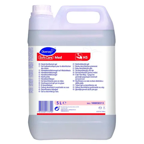 DIVERSEY Soft Care Med żel do dezynfekcji rąk 5L