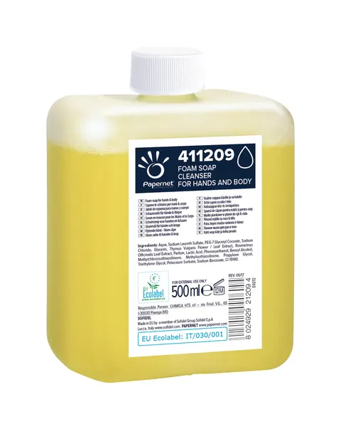 Mydło do rąk w pianie 500 ml Papernet 411209