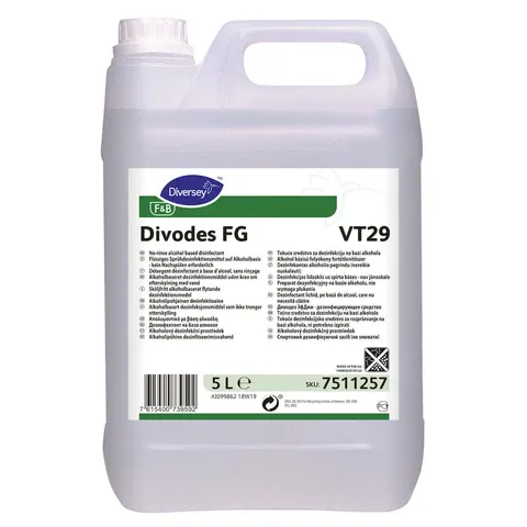 Divodes FG VT29 preparat dezynfekcyjny na bazie alkoholu 5 L 7511257