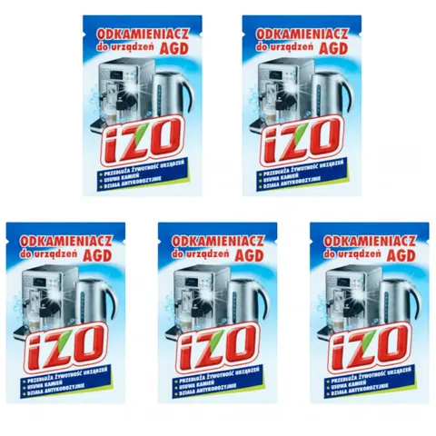 IZO Odkamieniacz do urządzeń AGD 30 g, pakiet 5 opakowań
