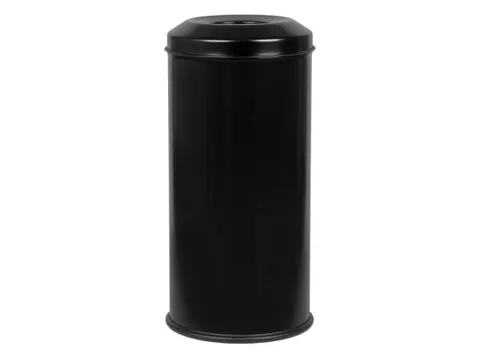 Kosz samogaszący 12 L metalowy czarny Alda Fireguard 665A