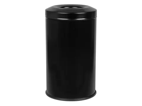 Kosz samogaszący 20 L metalowy czarny Alda Fireguard 666A