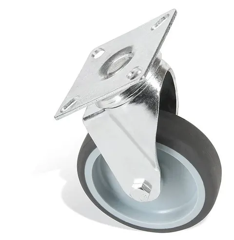 Kółko ø 125 mm z płytką mocującą Splast KOLK-0007