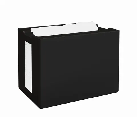 Dozownik serwetek składanych Papernet Basic 417811 czarny