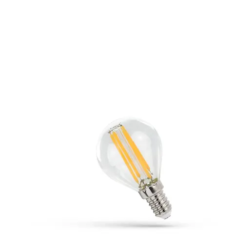 LED Kulka E-14 230V 4W COG WW Clear Spectrum