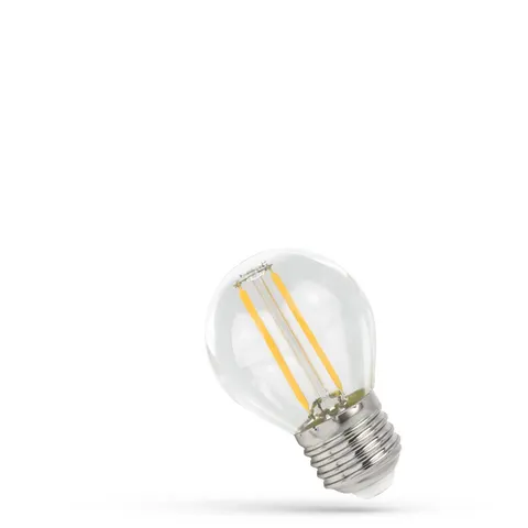 LED Kulka E-27 230V 1W COG NW Clear Spectrum