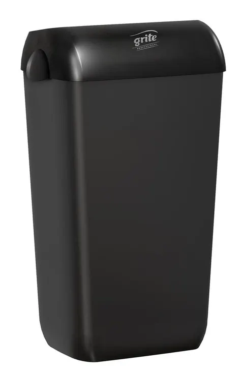 Kosz na odpady z pokrywą 23 L Grite czarny