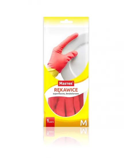Rękawice gospodarcze Master super mocne para "M"
