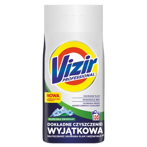 Vizir Regular AF proszek do prania tkanin białych 7,15 kg 130 prań