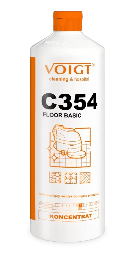 Voigt C354 Floor Basic niskopieniący środek do mycia posadzek 1 L