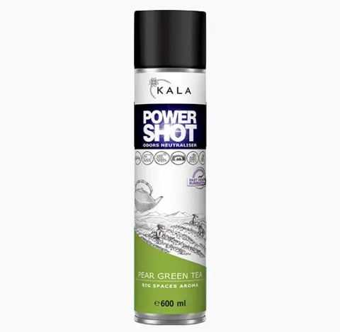 POWERSHOT odświeżacz - neutralizator zapachów Pear Green Tea 600 ml