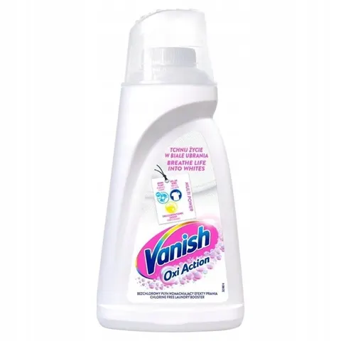 Vanish Oxi Action odplamiacz w płynie do białego prania 1L