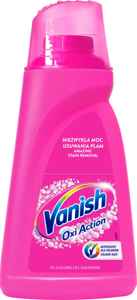 Vanish Oxi Action odplamiacz w płynie do kolorów 1L