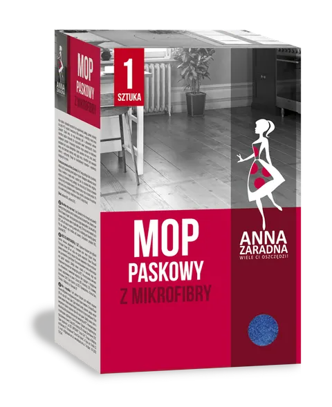 Mop paskowy z mikrofibry Anna Zaradna