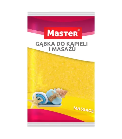 Gąbka do kąpieli i masażu Master Massage
