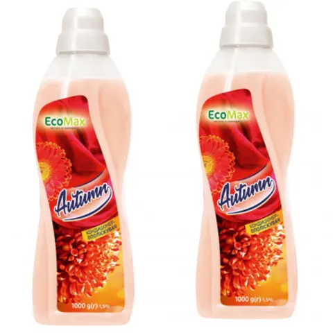 ECOMAX Płyn do płukania AUTUMN 1 l, pakiet 2 szt.
