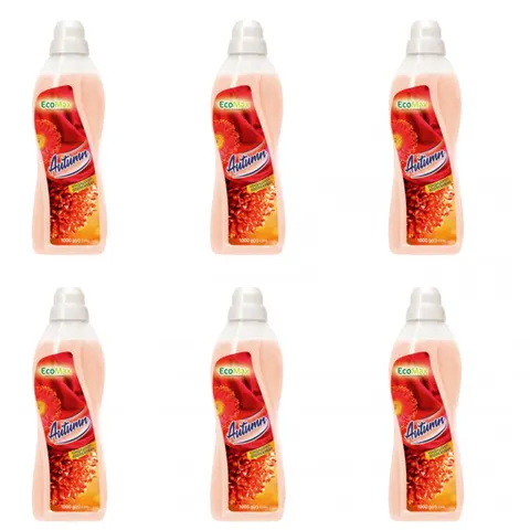 ECOMAX Płyn do płukania AUTUMN 1 l, pakiet 6 szt.