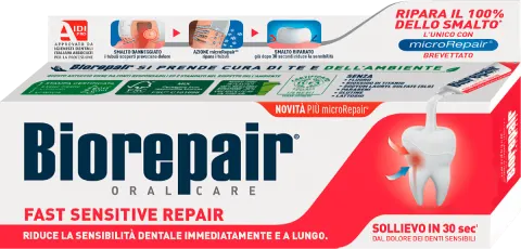 Pasta Biorepair Szybka Delikatna Ochrona - Bez Fluoru