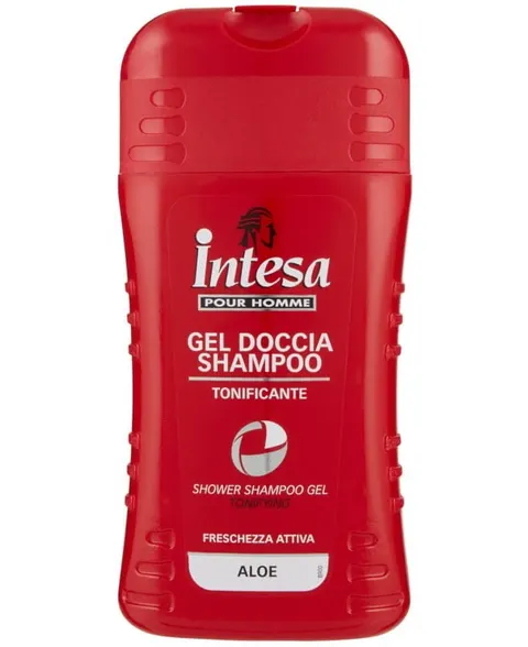 Intesa Pour Homme - Żel i Szampon 2w1- Aloes