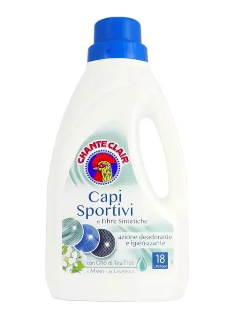 CHANTE CLAIR Płyn do prania odzieży sportowej i syntetycznej 18 prań 900ml IT /12/