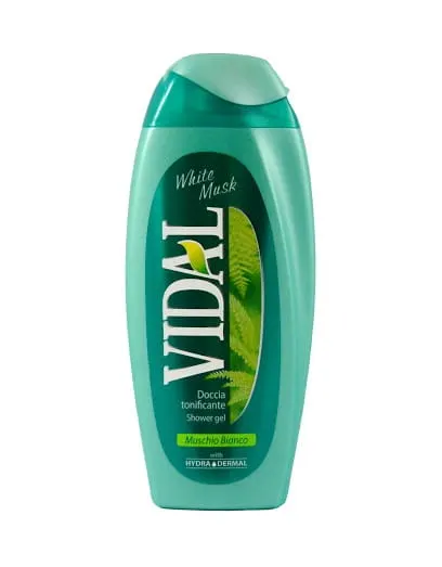 Vidal Białe piżmo - tonizujący żel pod prysznic (250 ml)